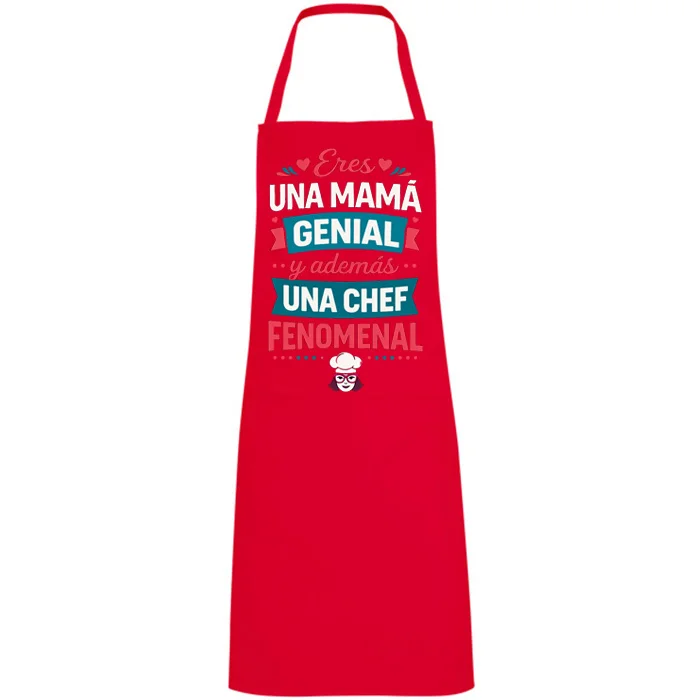 delantal-mama-genial-chef-rojo