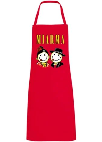 Delantal Miarma – Rojo