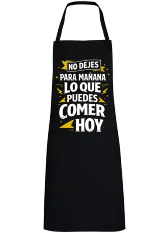 No dejes para mañana lo que puedes comer hoy