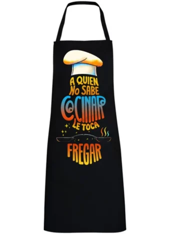 Quien no sabe cocinar le toca fregar
