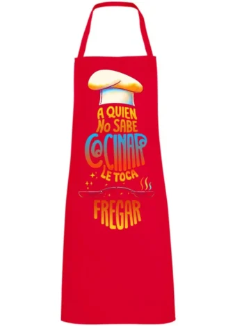 Quien no sabe cocinar le toca fregar