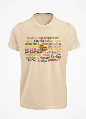 Camiseta Parolas en aragonés