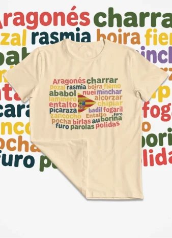 Camiseta Parolas en aragonés