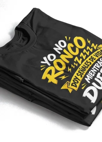No ronco doy señales de vida mientras duermo
